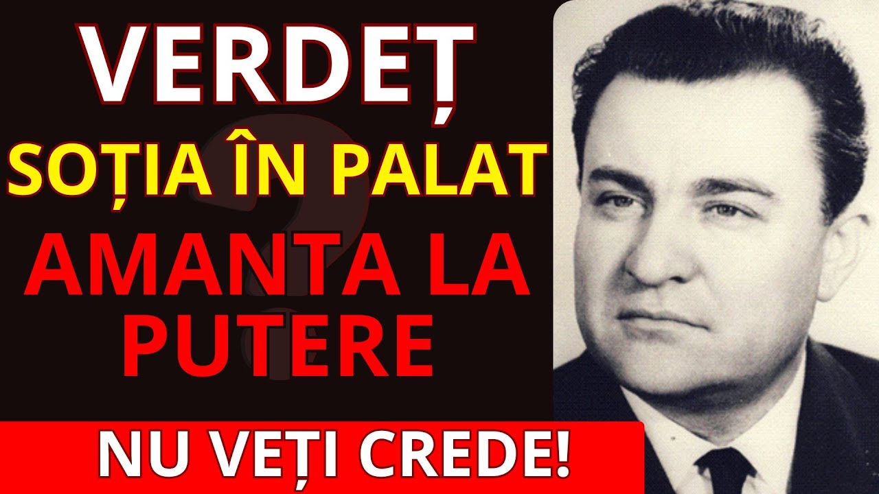VERDEȚ ȘI AMANTA SECRETĂ - CEA MAI PERICULOASĂ FEMEIE DIN POLITICĂ!