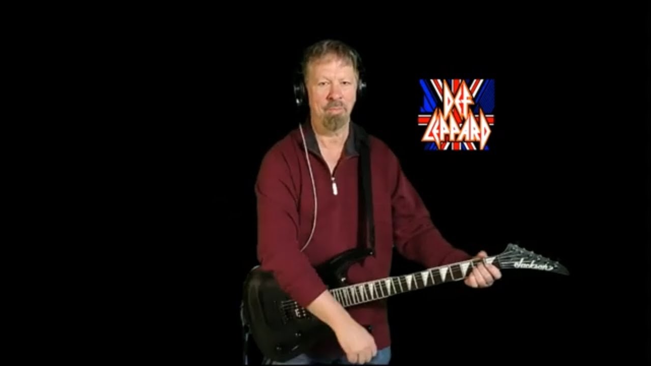 Def Leppard Animal guitar cover