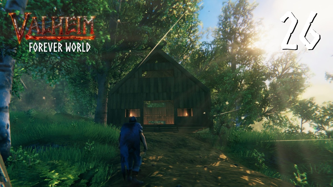 Building a Proper Storage Room | Valheim Forever World Ep. 26