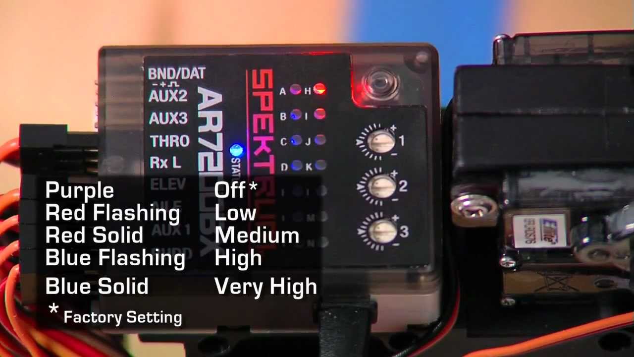 Blade 450 X Setup Tutorial: Parameters Menu Adjustments