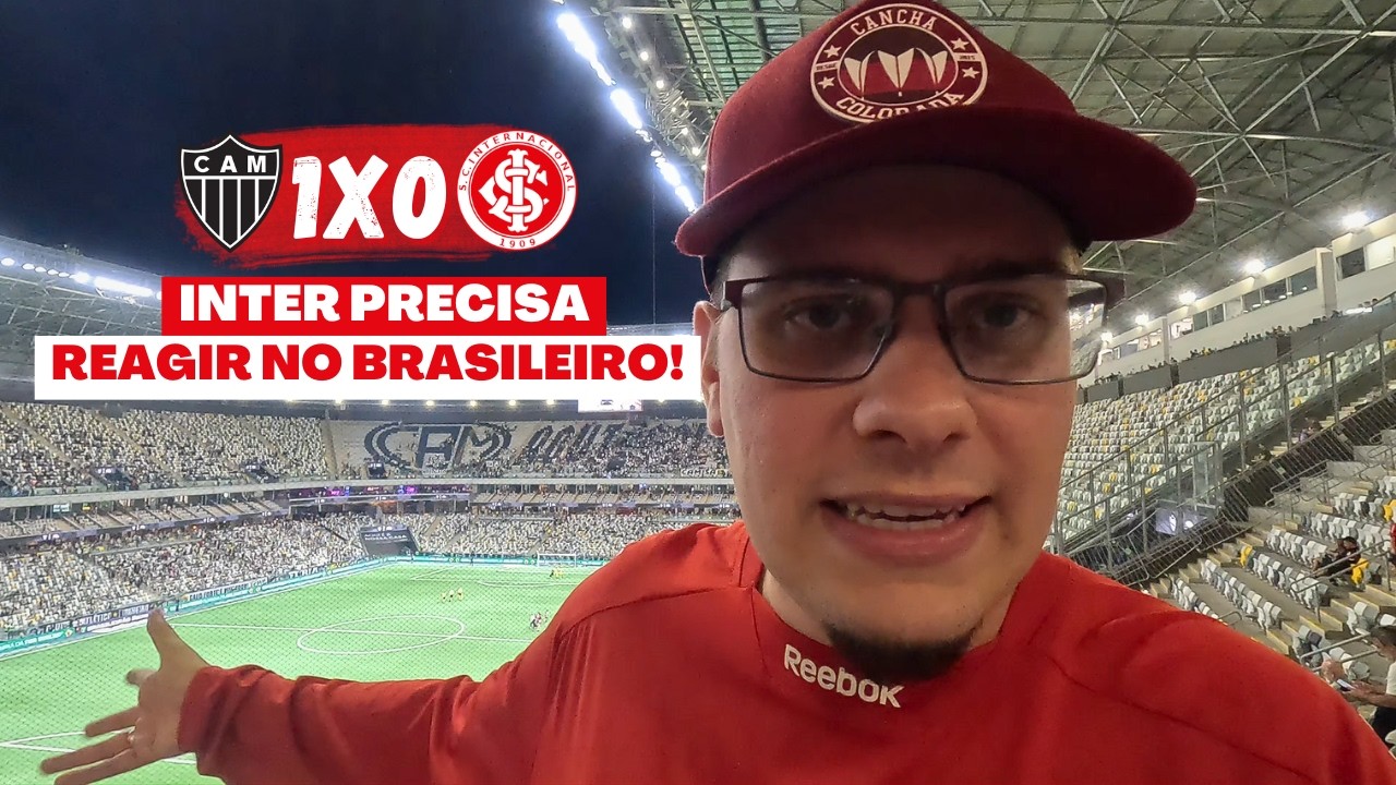 FUI NA VISITANTE DA ARENA MRV PELA TERCEIRA VEZ COM O INTER