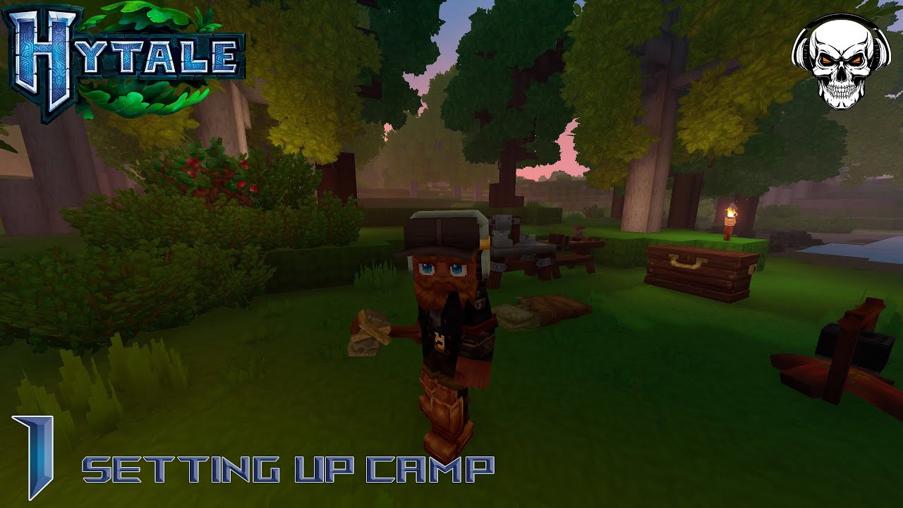 Давайте поиграем в Hytale ~ Эпизод 1: Разбивка лагеря