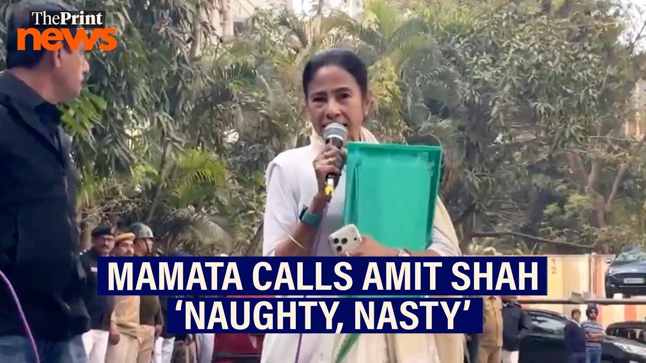 Naughty, Nasty’— West Bengal CM Mamata Banerjee attacks Home Minister Amit Shah