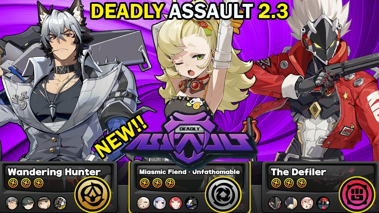 NEW Deadly Assault! | Manato, Billy & Piper! | 9 Star Clear [F2P Acc] | Zenless Zone Zero ZZZ 2.3