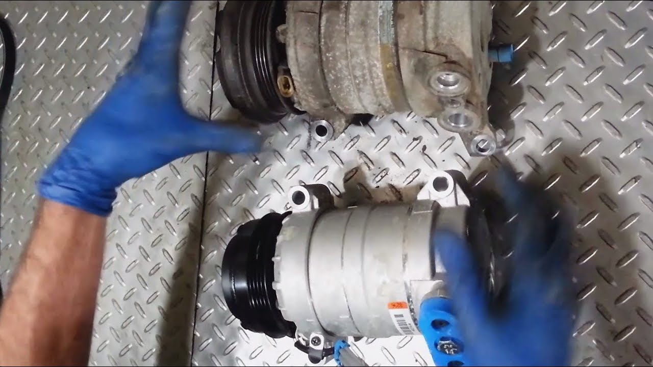 1999-2014 Chevy Silverado AC compressor, accumulator replacement