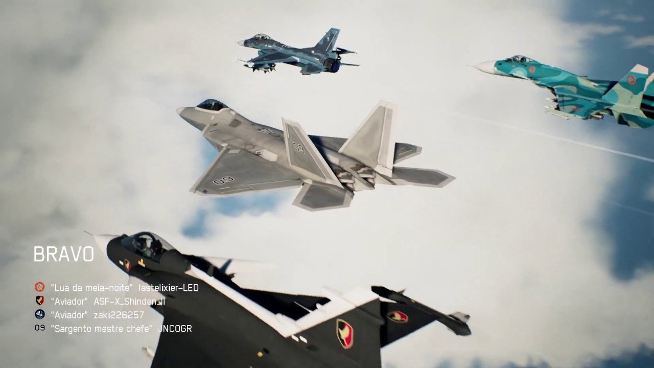 Ace Combat 7 MP | Fort Grays Team Deathmatch | Gripen E with SASM