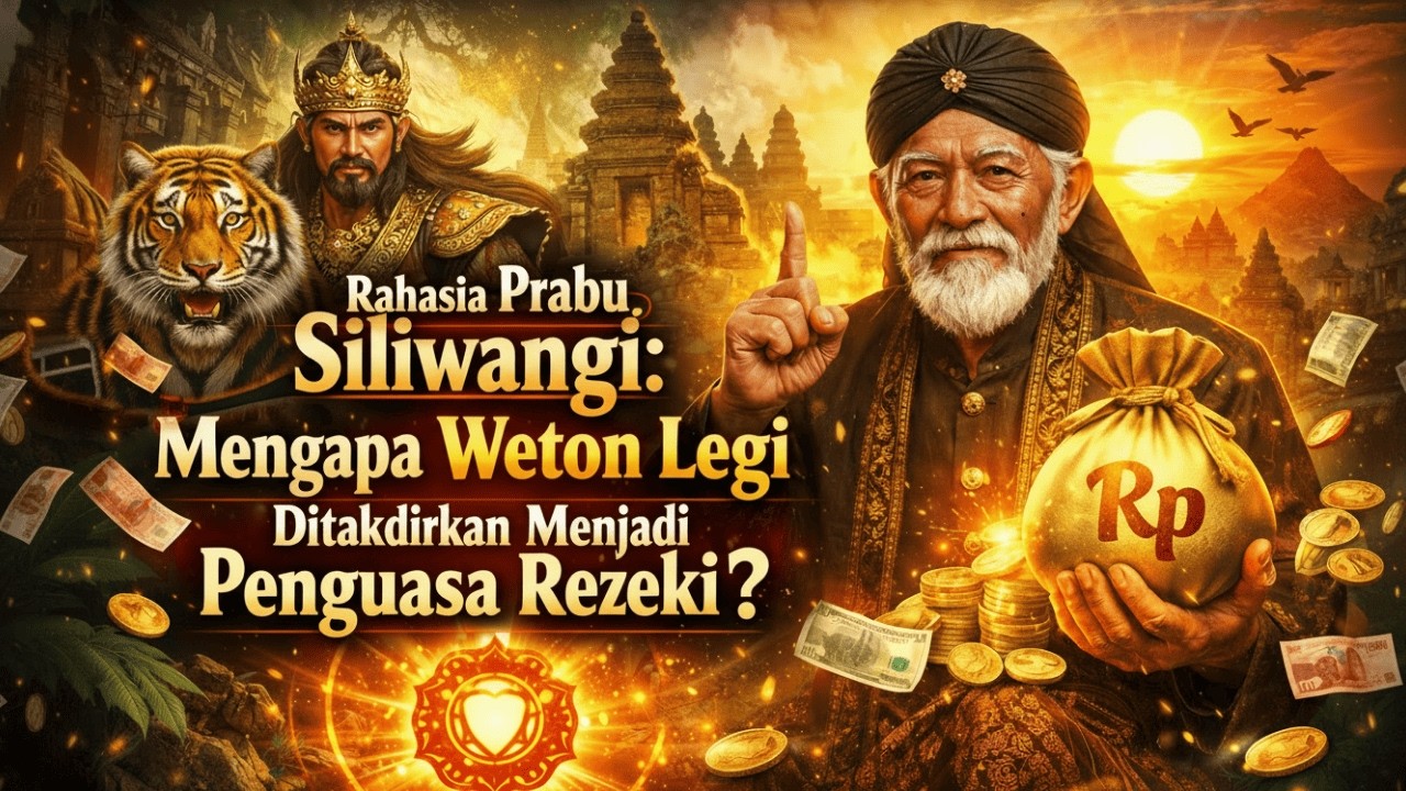 Rahasia Prabu Siliwangi: Mengapa Weton Legi Ditakdirkan Menjadi Penguasa Rezeki?