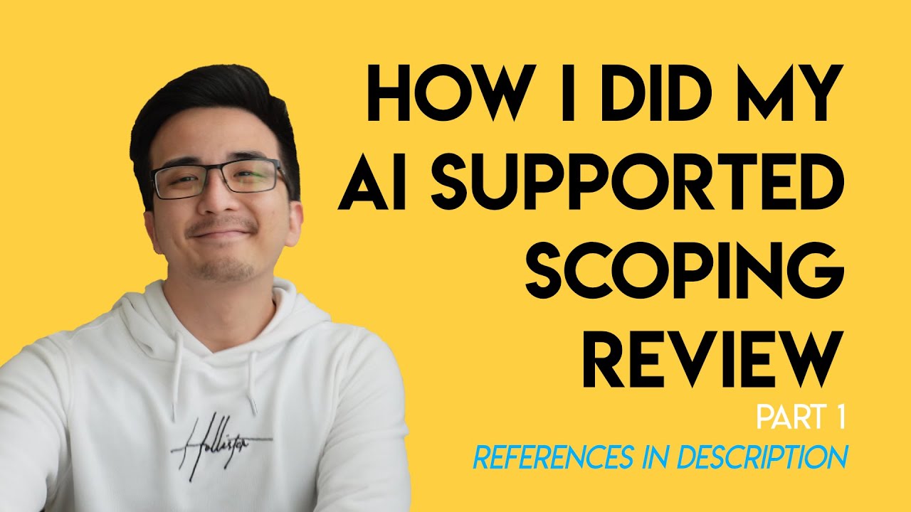 Using AI in my scoping review on AI in qualitative research | Part 1 | Research idea to screening