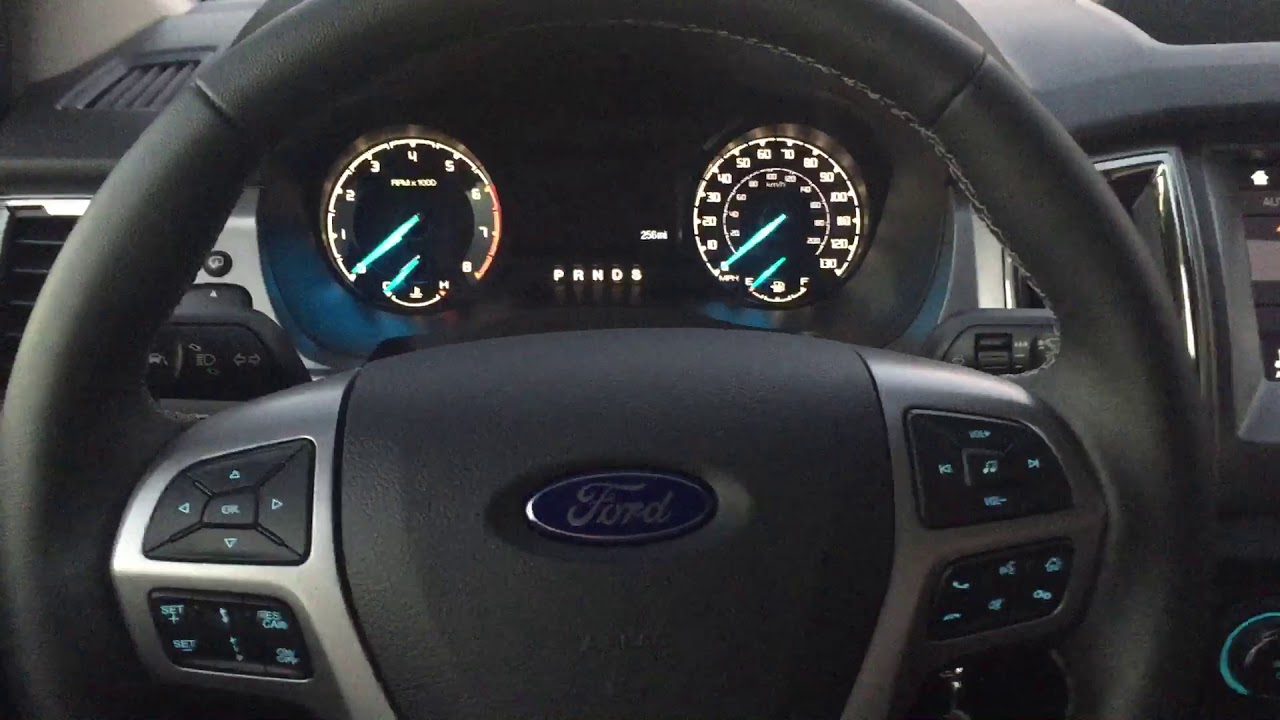 Ford Ranger 2019: скрытое меню