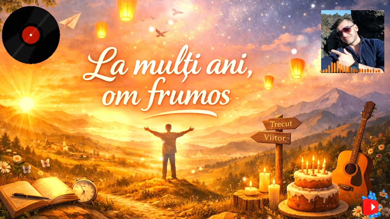 La mulți ani, om frumos - MeloTerapie - 432Hz 