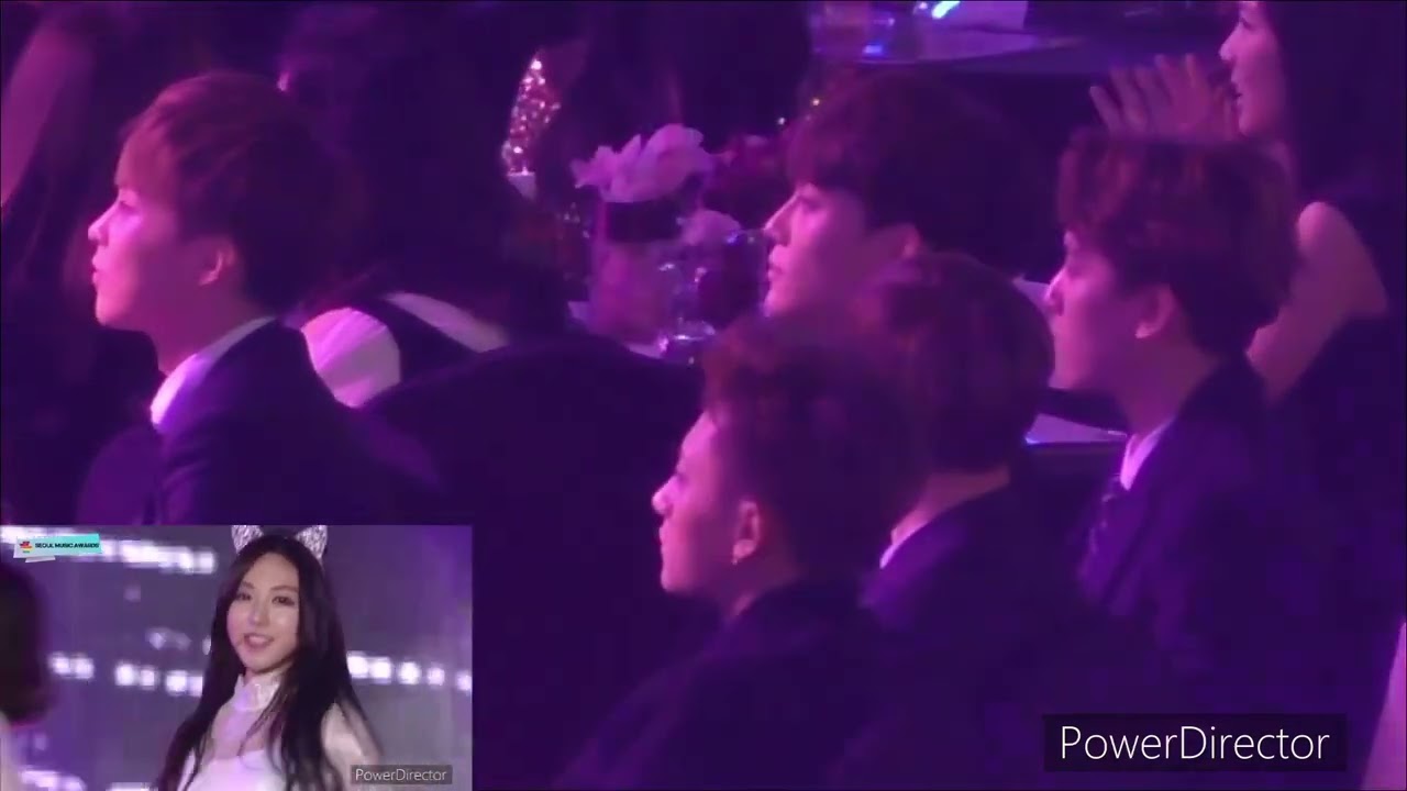 AOA - 사뿐사뿐(Like a Cat) EXO REACTION 150122