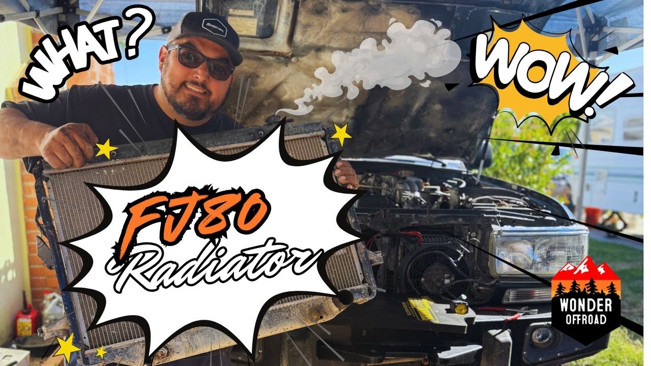 How To Replace Your Radiator on a Toyota Land Cruiser FJ80
