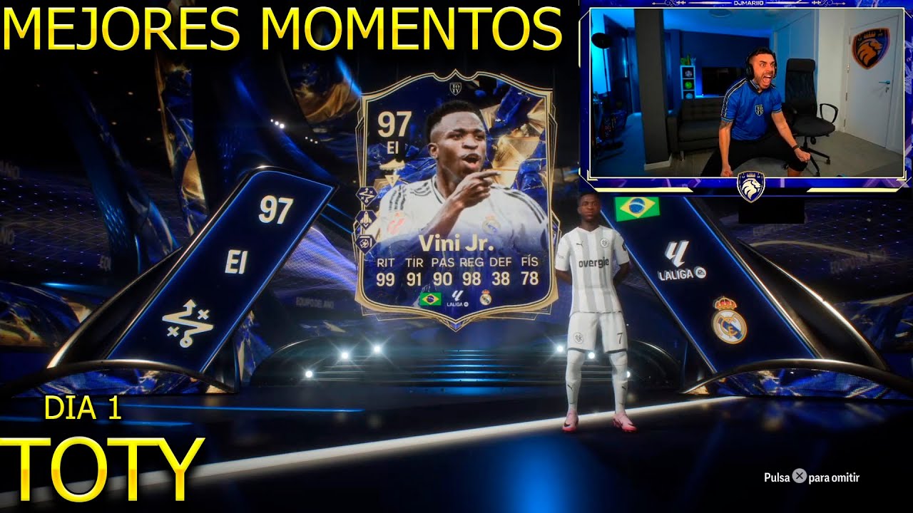 DjMaRiiO MEJORES MOMENTOS EN EL DIA 1 CON LOS TOTY EN EA SPORTS FC 25