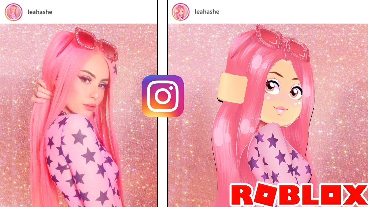 Recreating My MOST LIKED Instagram Photos In Roblox
