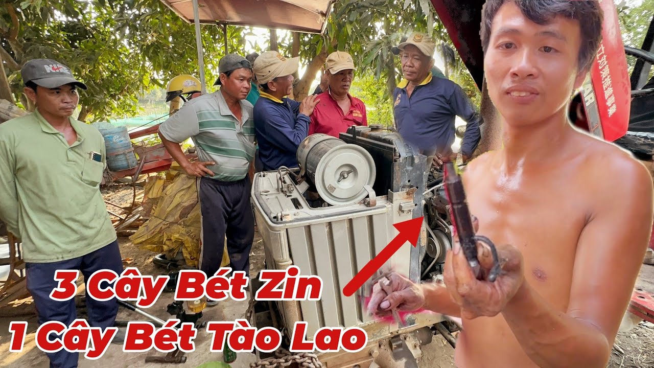 Lộc Sửa Máy Cày Mua Bãi,Chủ Máy Nói Chưa Sửa Lần Nào.Tháo Ra Sửa Chủ Máy Cũng Bất Ngờ.