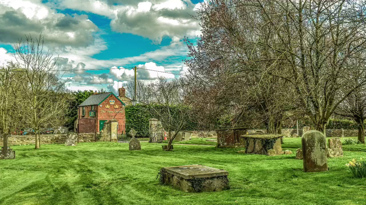 Brinkworth Village In Wiltshire.
