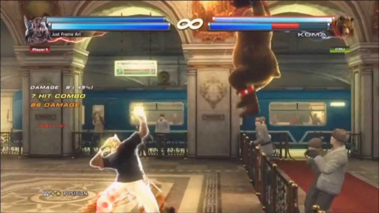Tekken Tag 2- King & Armor King combo exhibition #2