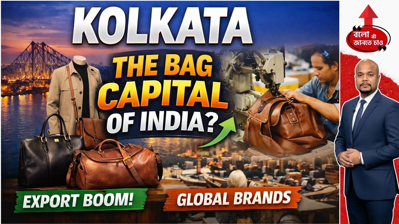 IS KOLKATA THE BAG CAPITAL OF INDIA? LEATHER EXPORT BOOM EXPLAINED!
