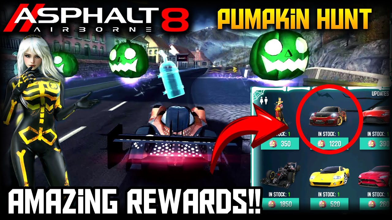 𝐓𝐫𝐢𝐜𝐤 𝐨𝐫 𝐓𝐫𝐞𝐚𝐭 Event Explained: All the Rewards! (Asphalt 8)