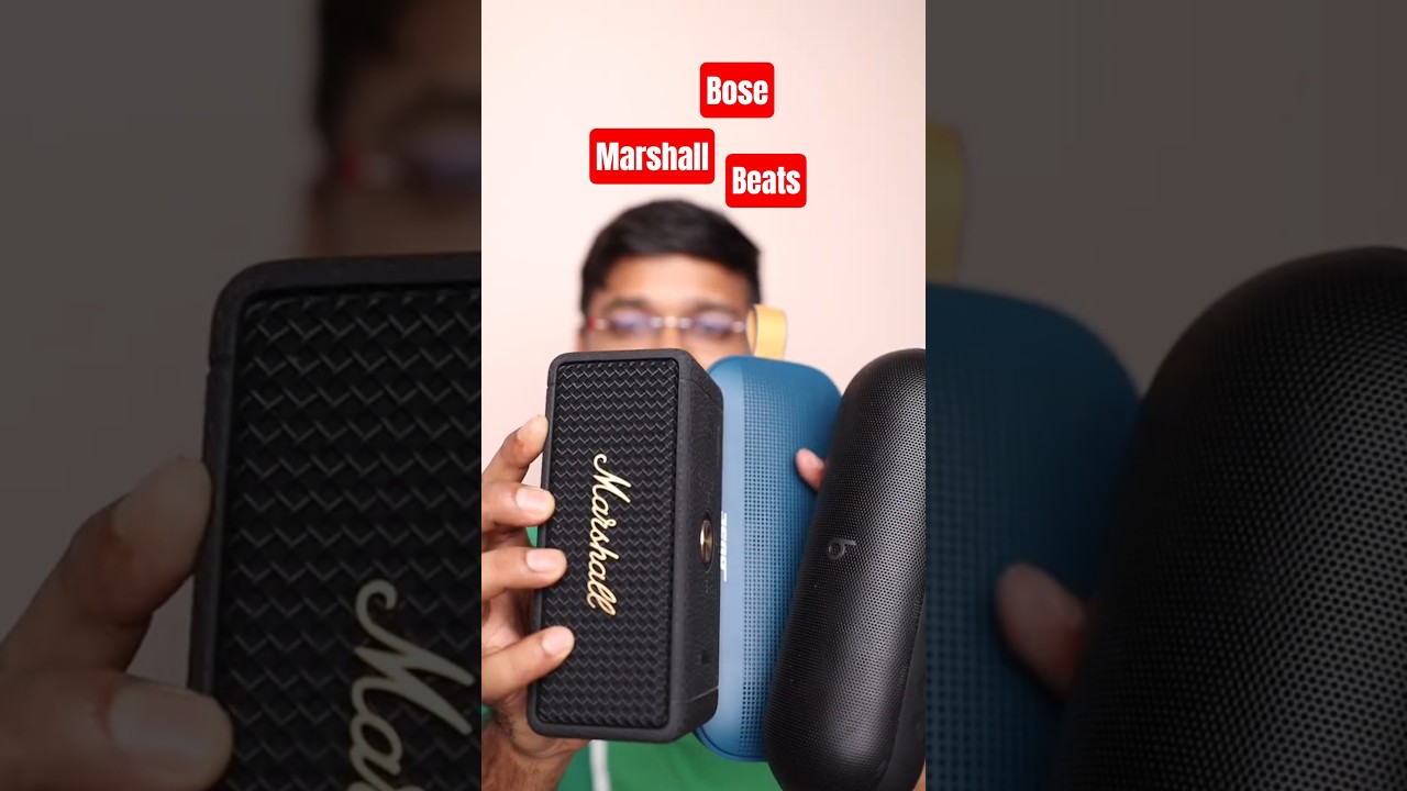 Marshall Emberton 2 vs Bose Soundlink Flex 2 vs Beats Pill Sound Sample