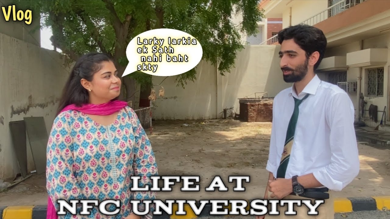 Life at NFC university||Asking funny questions from senior girls😂||University life in Pakistan||