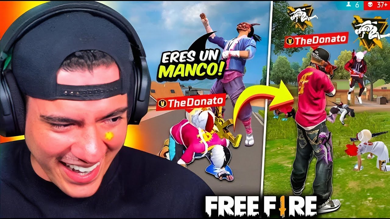 MIS AMIGOS SE REÍAN DE MÍ HASTA QUE SAQUÉ MI VERDADERO PODER 😈 en FREE FIRE Y ESTO PASO!!