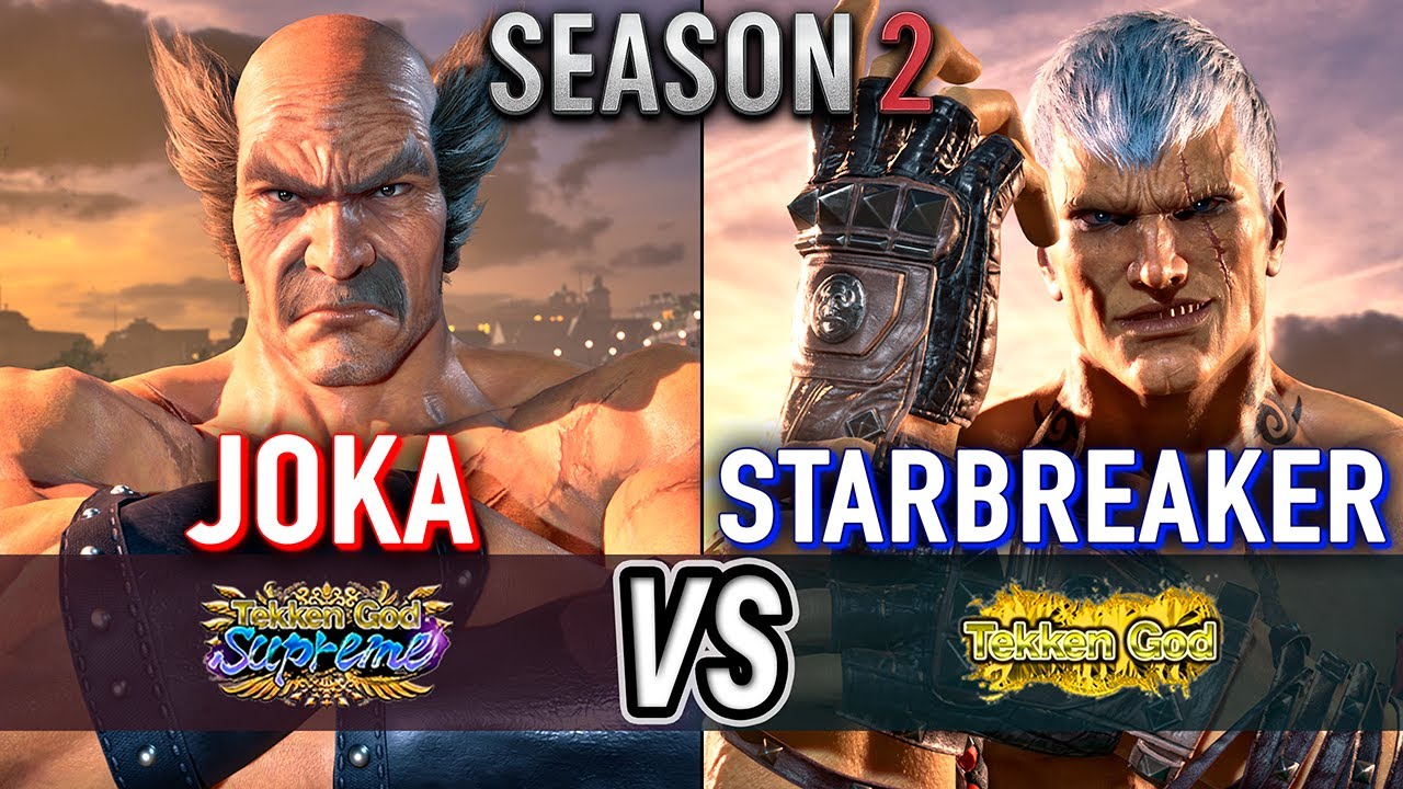 T8 🔥 JOKA (Heihachi) vs STARBREAKER (Bryan) 🔥 Tekken 8 (SEASON 2) High Level Gameplay