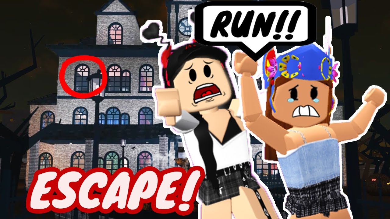 FIRST TO ESCAPE HAUNTED HOUSE WINS 1,000 ROBUX!!!
