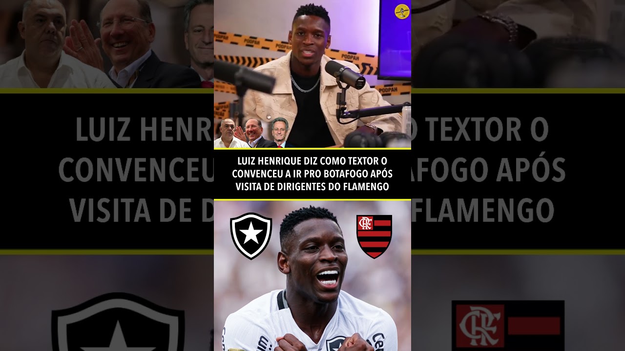 LUIZ HENRIQUE QUASE FOI PARA O FLAMENGO! | 🎥: Podpah
