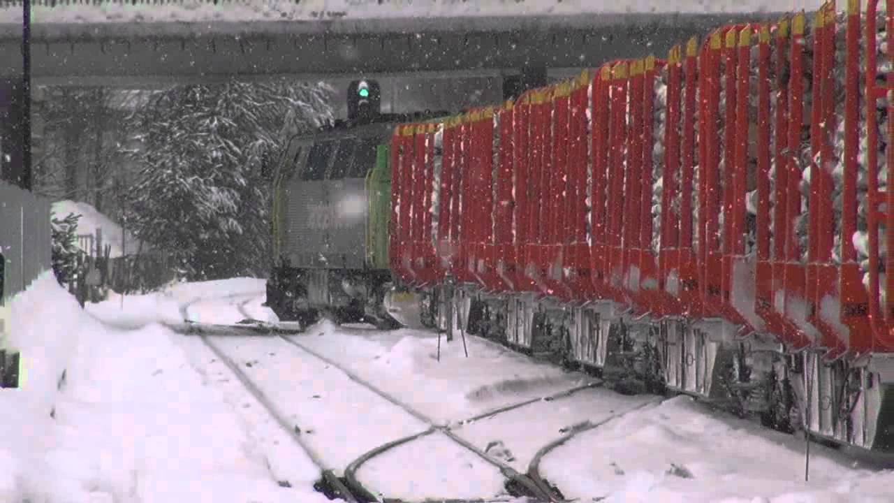 TMZ 1409 and MZ 1411 at Elverum in the snow