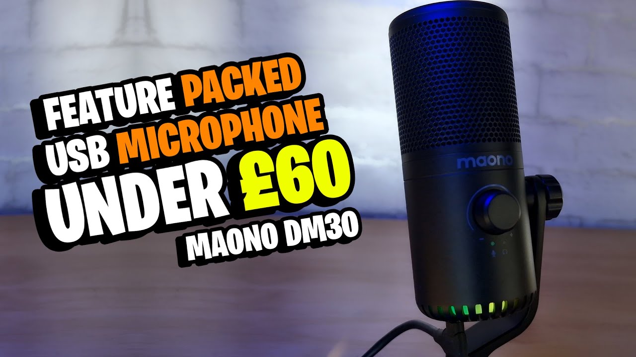 Feature Packed USB Microphone - DM30 Review