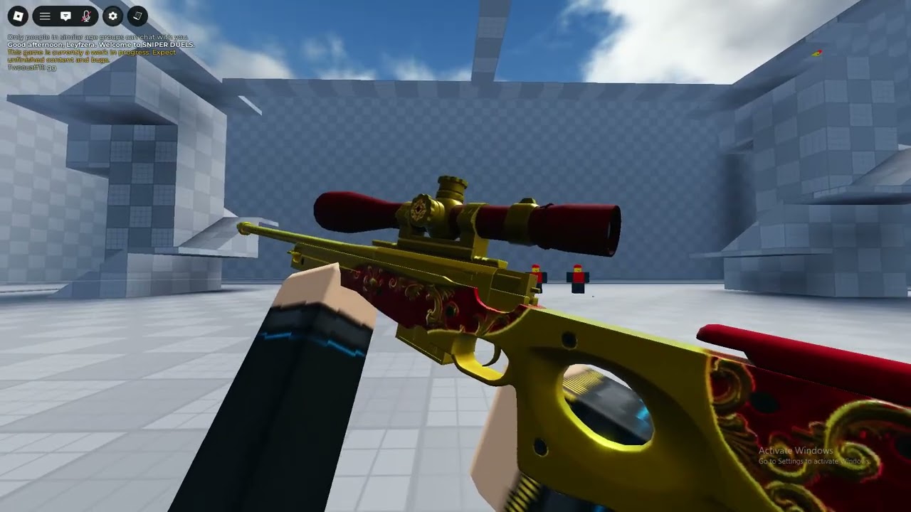 AWP JEWEL Showcase (Sniper Duels - Roblox)