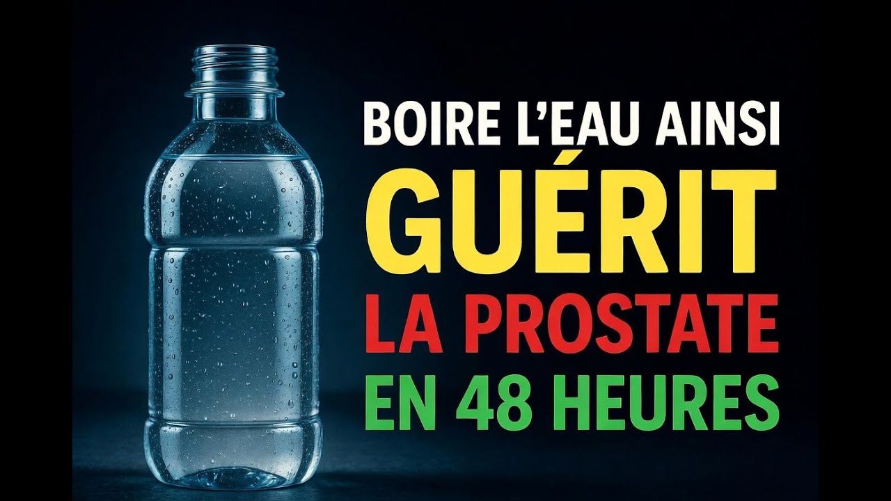 Buvez l’Eau de Cette Façon Après 50 Ans : Réduisez Votre Prostate et Stoppez les Fuites Urinaires
