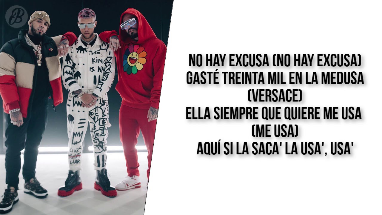 Medusa - Jhay Cortez, Anuel AA, J. Balvin (LETRA)