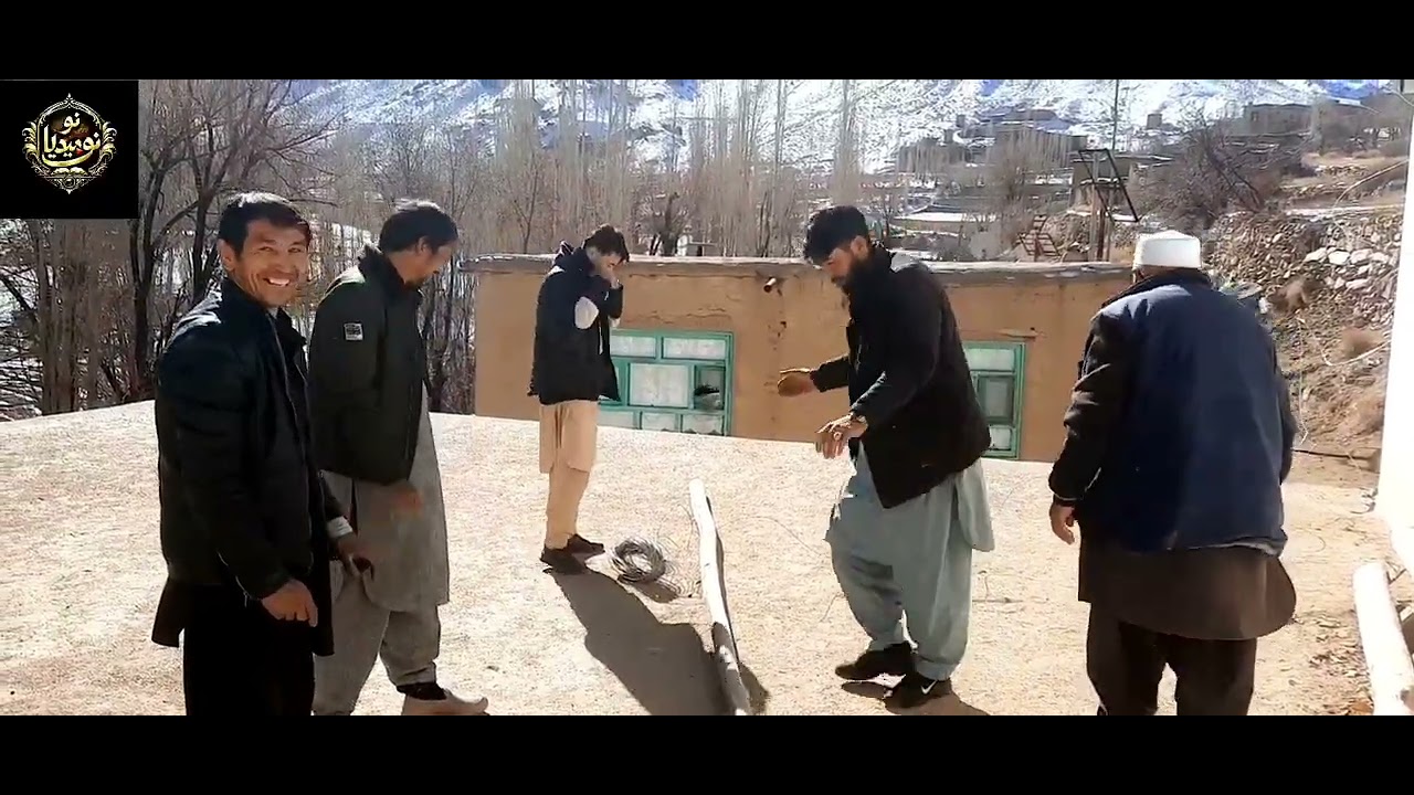 کشیدن برق برای مسجد باجمع از جوانان بلنده دست همه تان درد نکند.
