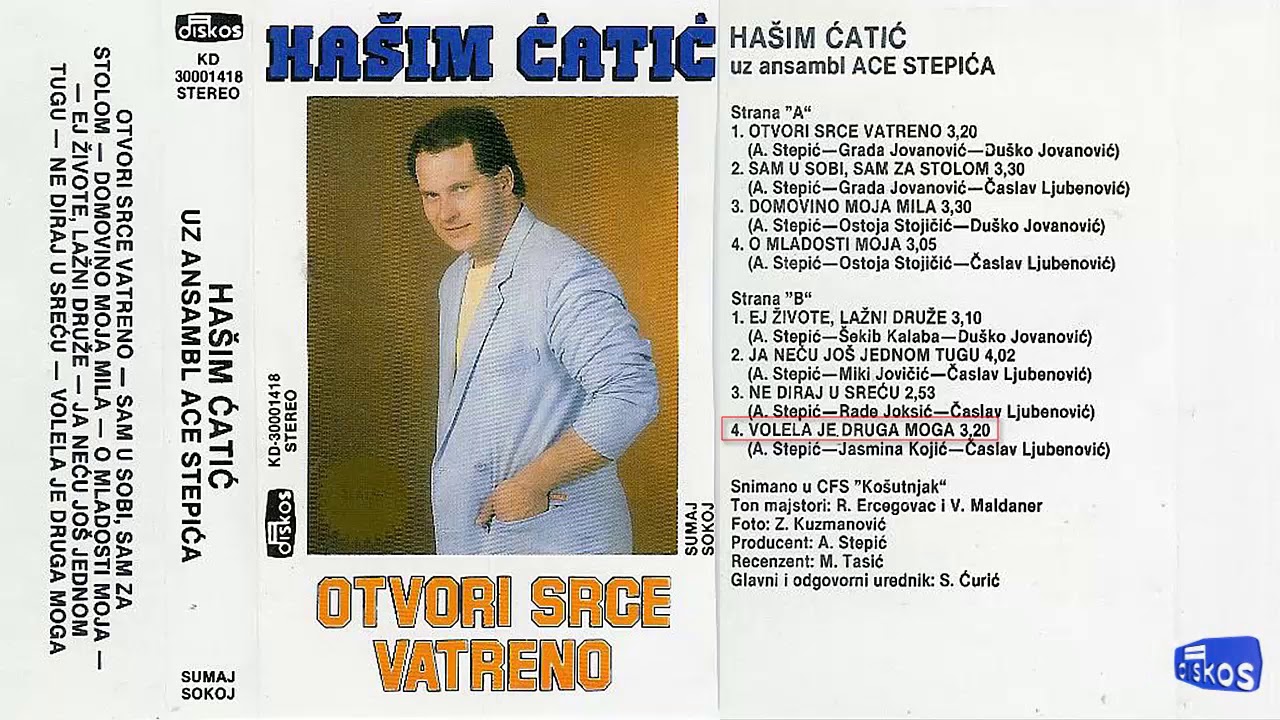 Hasim Catic - Volela je druga moga - (Audio 1987)