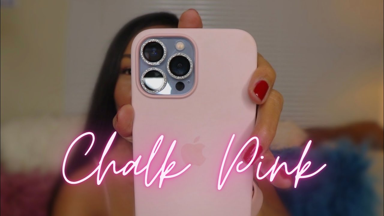 🍎Apple Iphone 13 Pro Max Silicone Case  in Chalk Pink | Maureen Scott