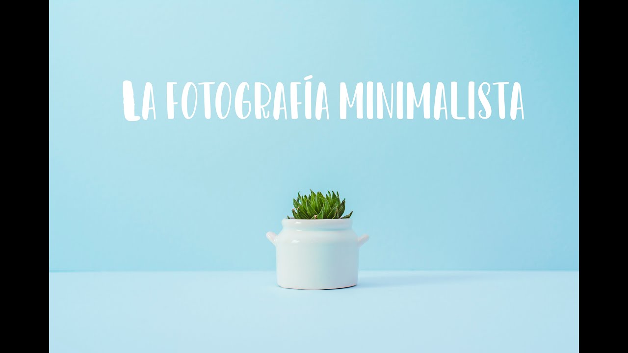 La fotografía minimalista