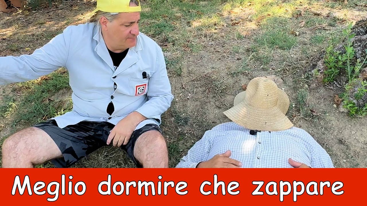 Meglio dormire che zappare, il sogno del contadino: il nonno che ti da i numeri