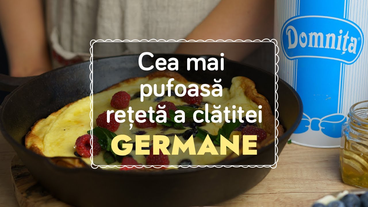 Clătită Germană I Zahăr Domnița