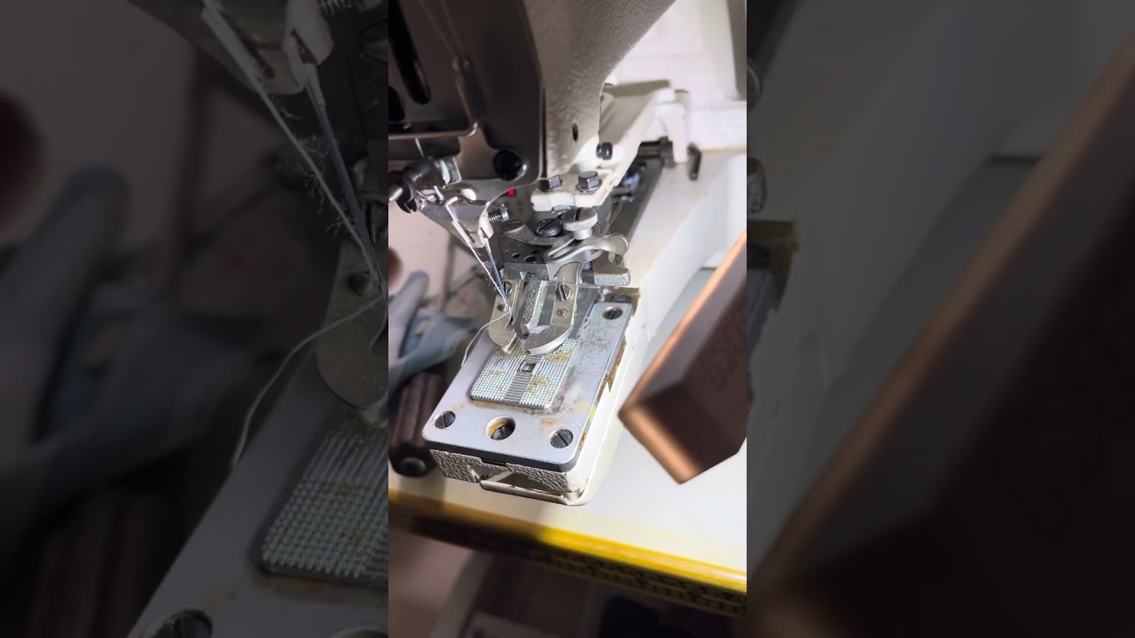 Cách chỉnh đính cúc bỏ mũi đầu