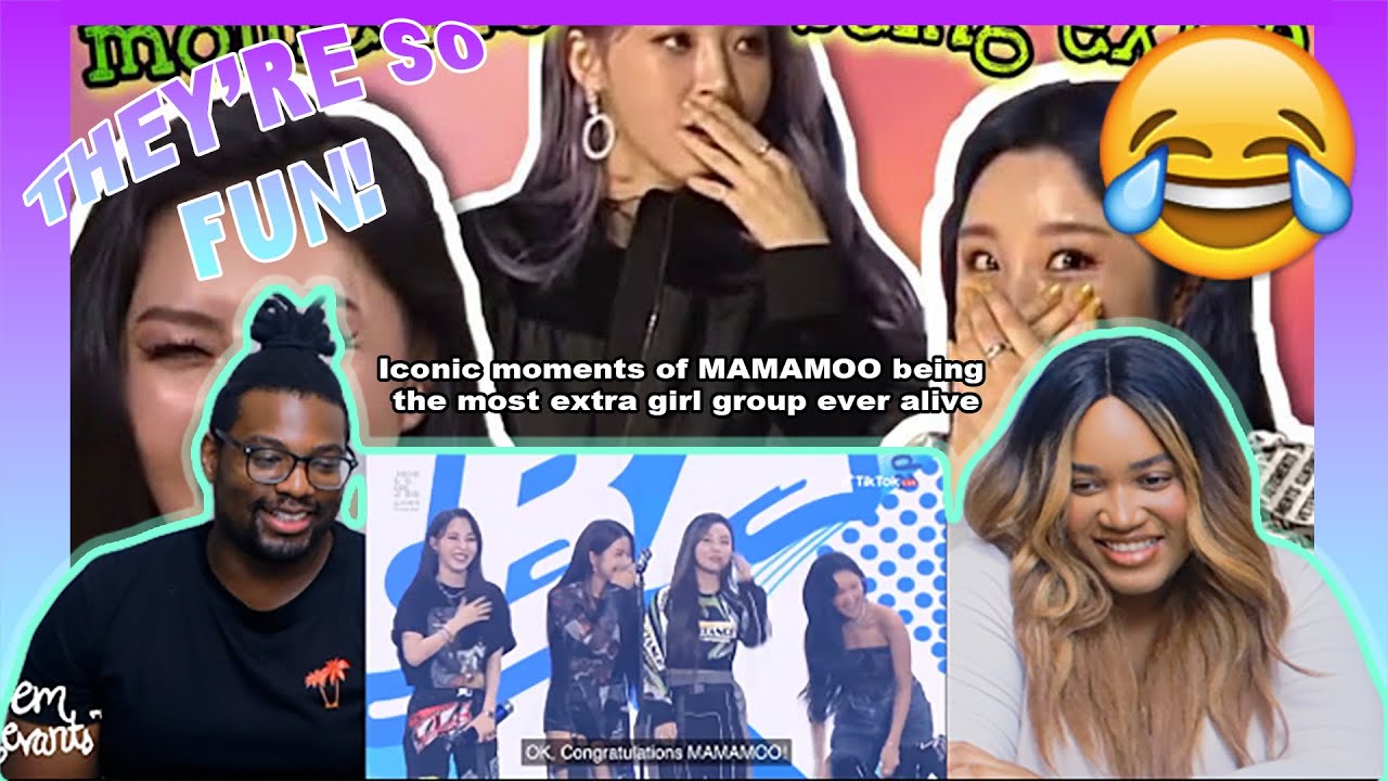 Iconic moments of MAMAMOO being the most extra girl group ever alive| REACTION