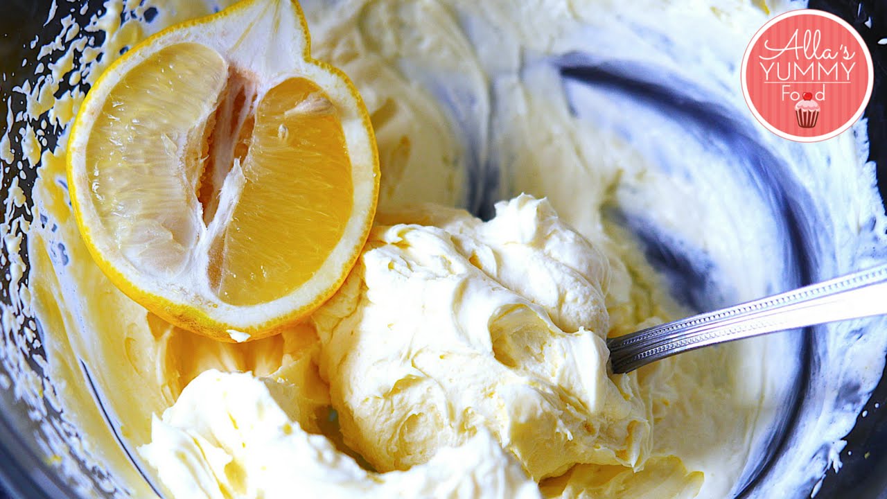 How to make Lemon Whipped Cream | Лимонный крем