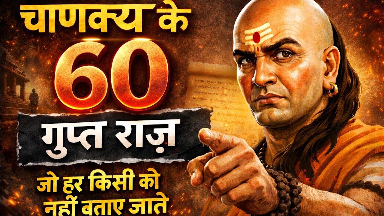 चाणक्य के 60 गुप्त राज़ जो हर किसी को नहीं बताए जाते #motivation 