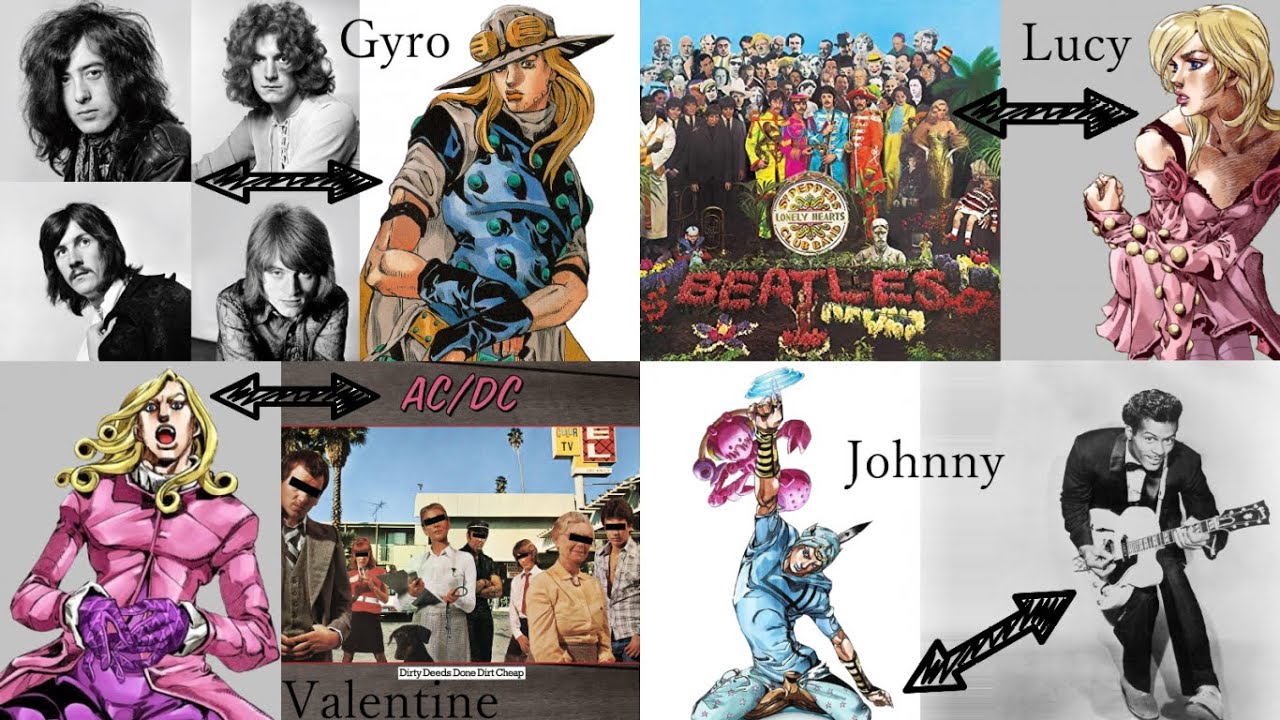 【ジョジョ】7部 元ネタ 総まとめミックス 完全版