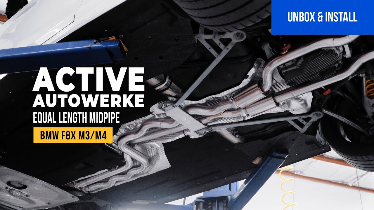 F82 M4 Active Autowerke Equal Length Midpipe | Before & After Sound Comparison | SVBimmer SVB
