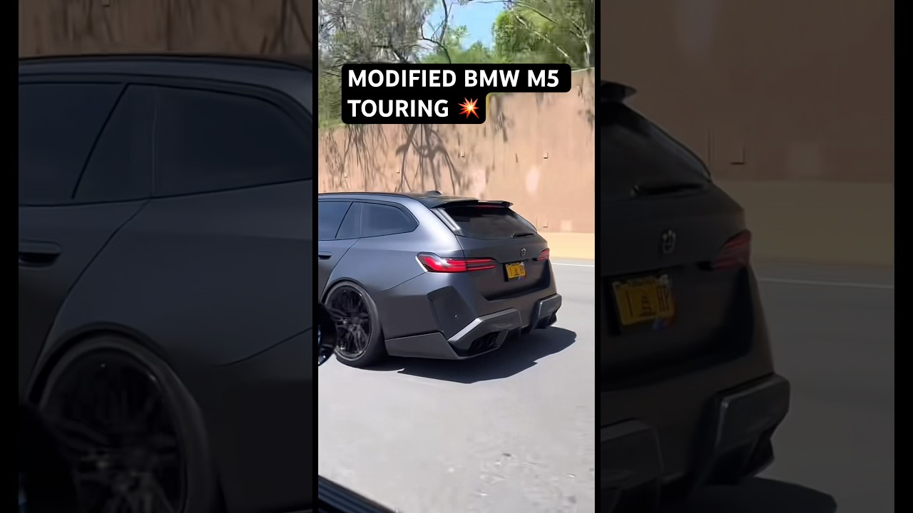 2025 BMW M5 TOURING SOUNDS INSANE! 