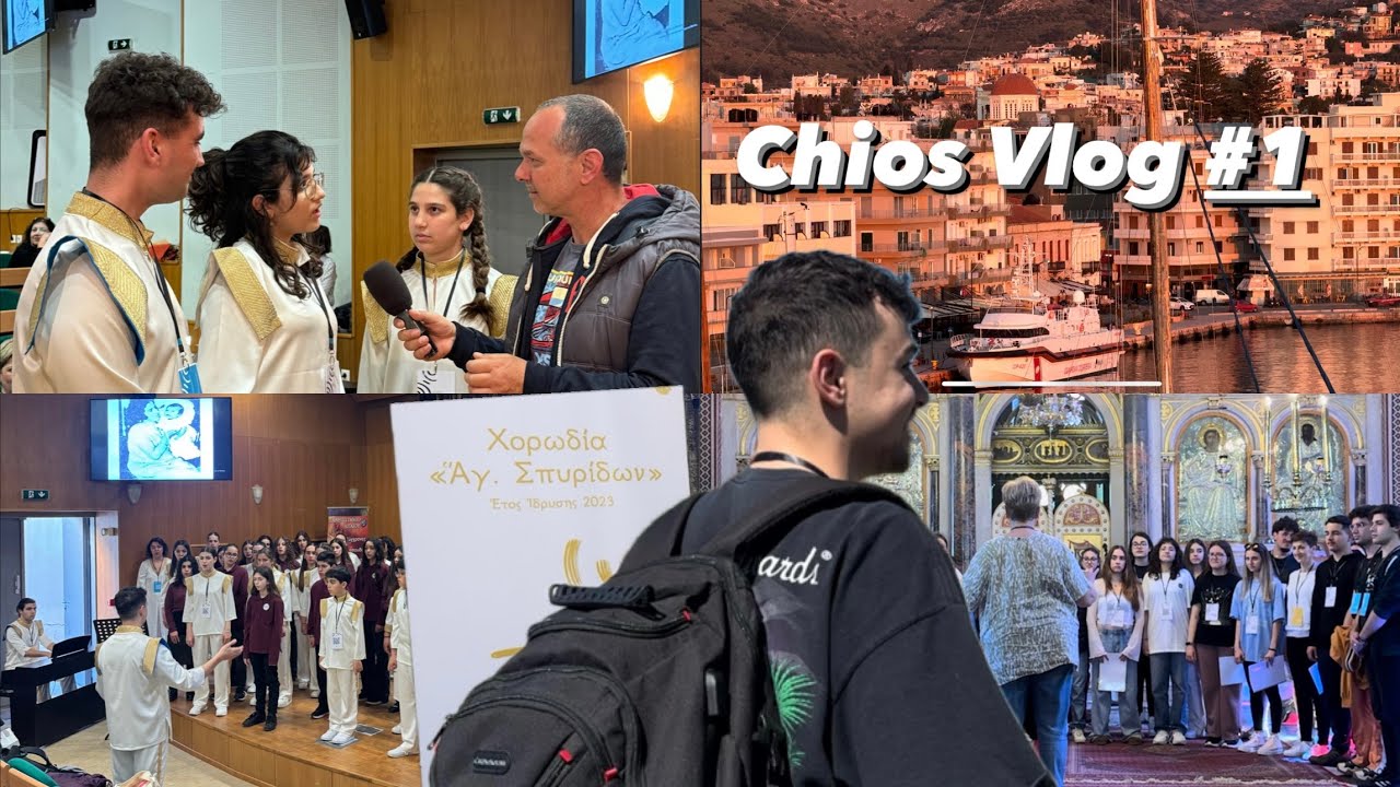 ΠΗΓΑΜΕ ΣΤΗΝ ΧΙΟ & ΓΙΝΑΜΕ VIRAL😍 CHIOS-VLOG #1 #stspyridonchoir #chios #trip