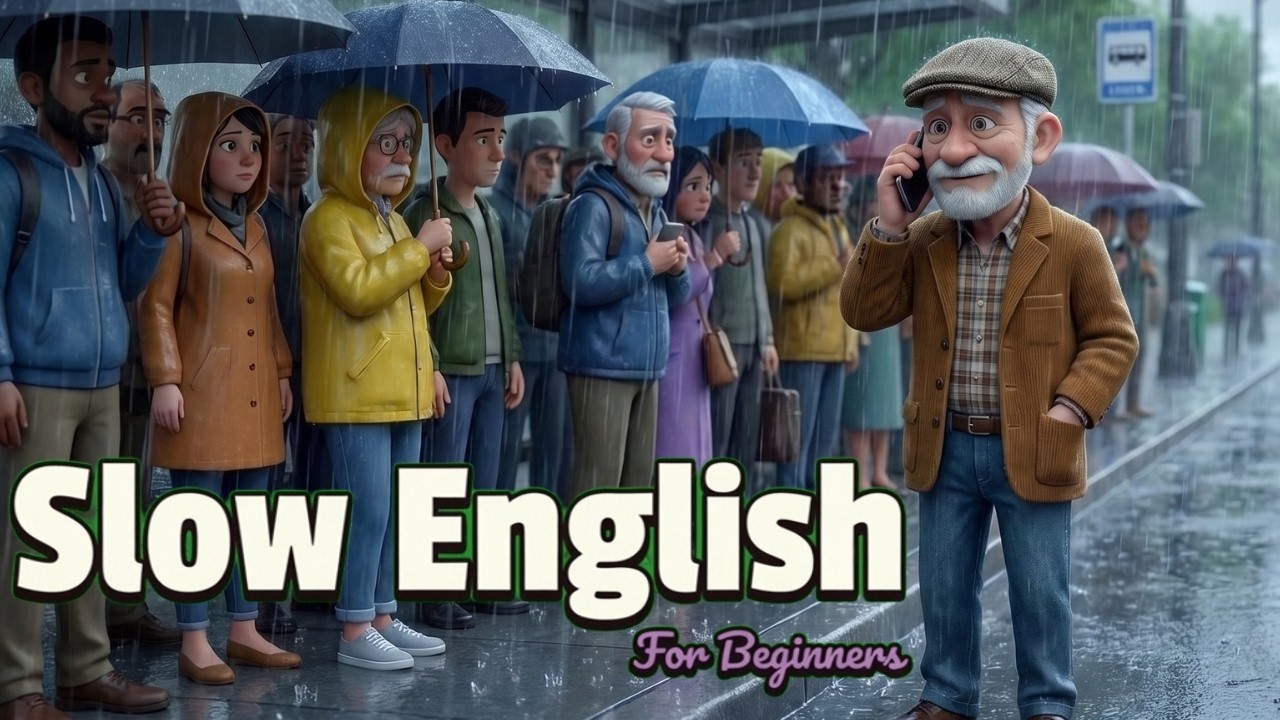Slow English  | Learn English With Grandpa | Easy English Listening Conversation (A1 A2 Level)