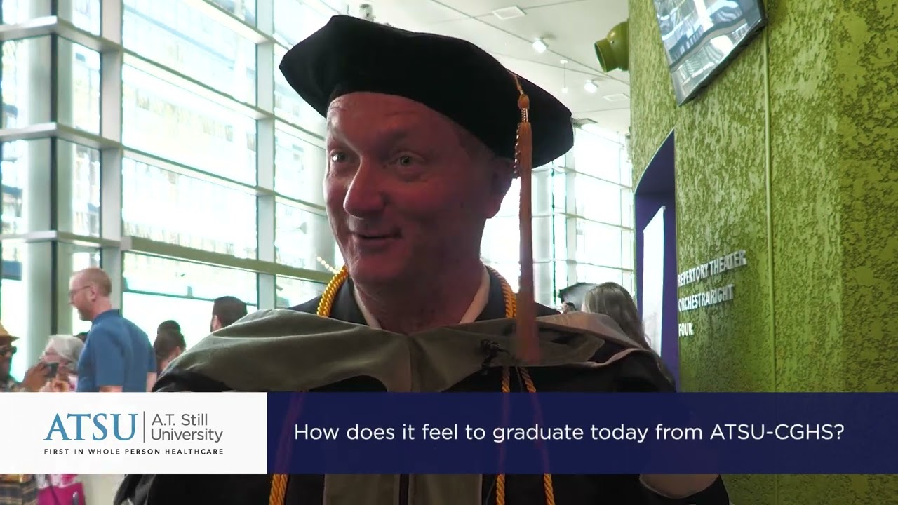 ATSU-CGHS Doctor of Health Sciences Graduate Testimonial | John Duckett, DHSc, ’23